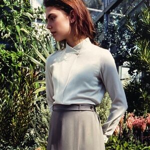 Park Slope Skirt MM Lafleur NWT Pewter